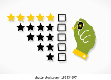 Five star rating 