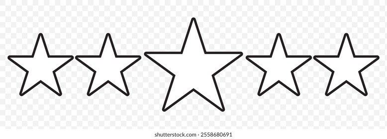 Five star rating. eps 10.