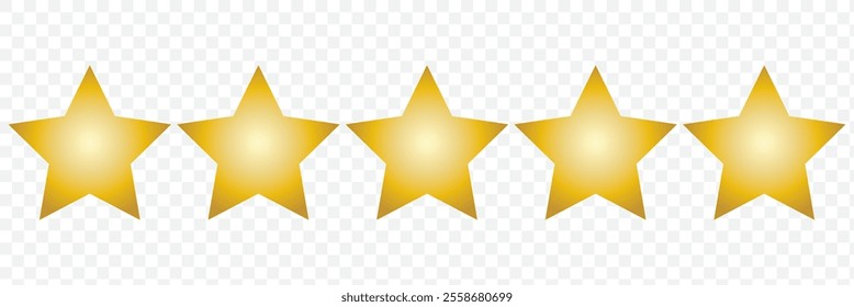 Five star rating. eps 10.
