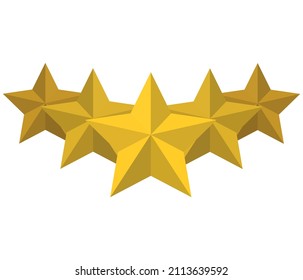 icono de cinco estrellas y de comentarios. aislado de fondo blanco.
