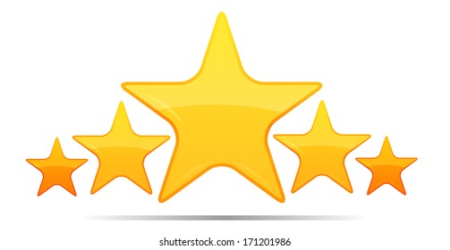 Five Star Rating - Illustration