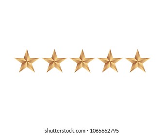 Five stars icon