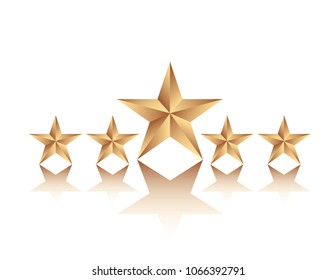 Five stars icon