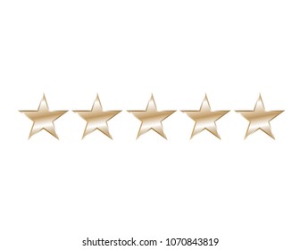 Five stars icon