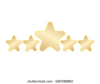 Five stars icon