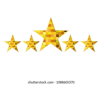 Five stars icon
