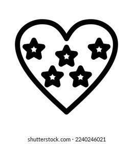 five stars icon or logo isolated sign symbol vector illustration - high quality black style vector icons
