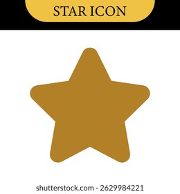 Five stars icon. Vector golden color: Customers rate the product with five stars, flat icon for apps and websites. Set of different ratings. Vector illustration EPS 10. Five gold star rating