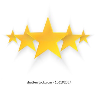 Five Stars Quality Illustration