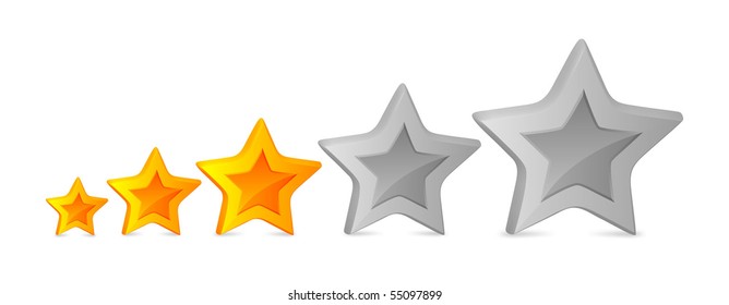 Five stars for ranking at forums and picture galleries