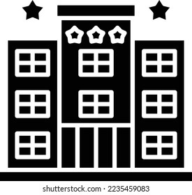 Icono vector de cinco estrellas. Se puede usar para imprimir, móviles y aplicaciones web.