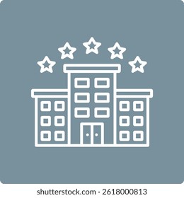 Five Stars vector icon. Can be used for printing, mobile and web applications.