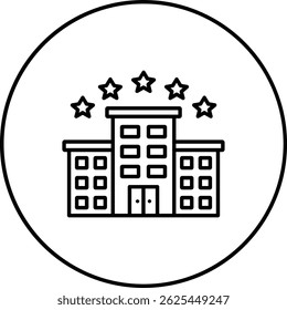 Five Stars vector icon. Can be used for printing, mobile and web applications.
