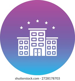 Icono de Vector de cinco estrellas. Se puede utilizar para aplicaciones de impresión, móviles y de Web.