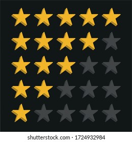 five stars vector one to five stars hotel