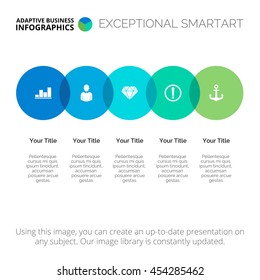 Five Step Process Chart Template