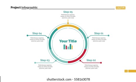 Five Steps Cycle Slide Template