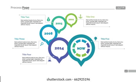 Five Time Pointers Slide Template