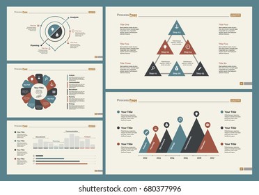 Five Training Slide Templates Set