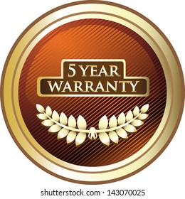 Five Year Warranty
