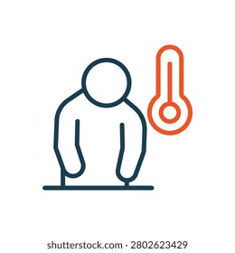 fiver icons outline and Flat Style,transparent background