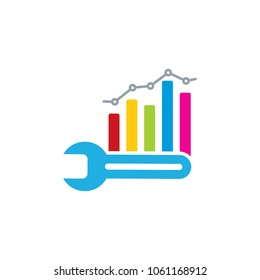 Fix Analytic Logo Icon Design