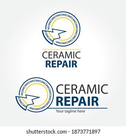 Fix Broken Ceramic Plate Logo 260nw 1873771897 