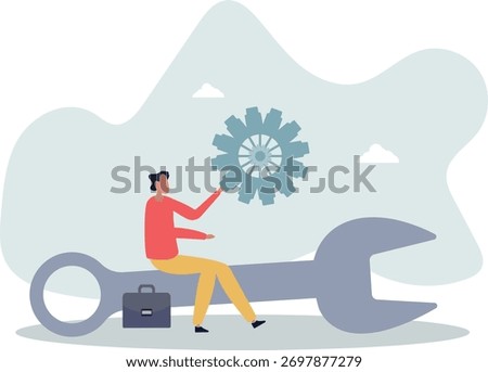 Fix business problem, help resolve problem, improve business in downturn or crisis management concept.life and employment of people.