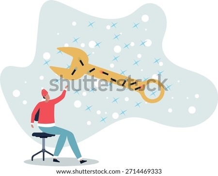 Fix business problem, help resolve problem, improve business in downturn or crisis management concept.life and employment of people.