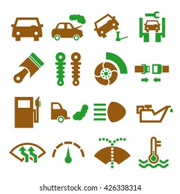 fix car icon set
