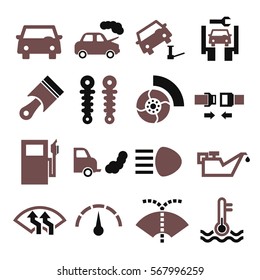 fix car icon set