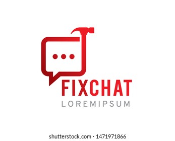 Fix chat logo symbol or icon template
