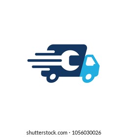 Fix Delivery Logo Icon Design