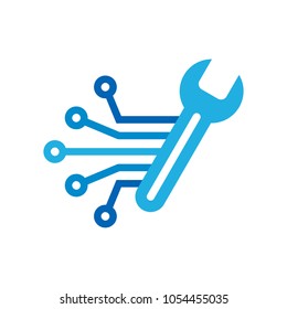 Fix Digital Logo Icon Design