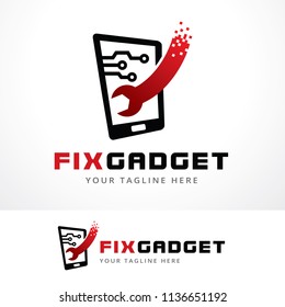Fix Gadget Logo Template Design, Symbol, Icon