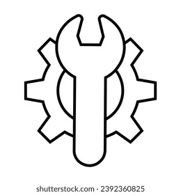 Fix icon vector. Repair illustration sign. Service center symbol. Update logo.