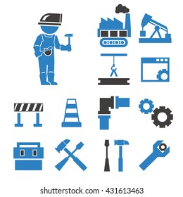 fix man icon set