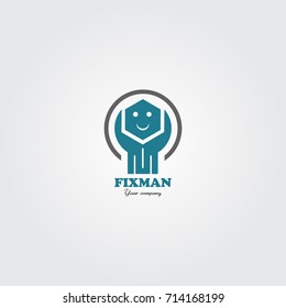 Fix Man Logo