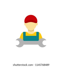 Fix Sparepart And Car Logo Icon Design
