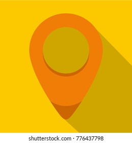 Fixation pin icon. Flat illustration of fixation pin vector icon for web