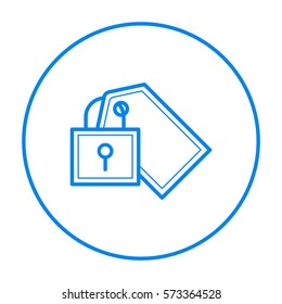 fixed bill isolated minimal icon. bill graph line vector icon for websites and mobile minimalistic flat design. 