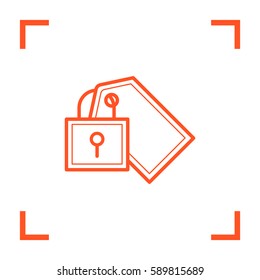 fixed bill isolated minimal icon. bill graph line vector icon for websites and mobile minimalistic flat design. 