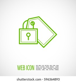 fixed bill isolated minimal icon. bill graph line vector icon for websites and mobile minimalistic flat design. 