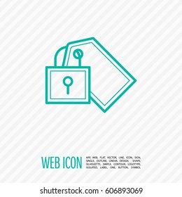 fixed bill isolated minimal icon. bill graph line vector icon for websites and mobile minimalistic flat design. 