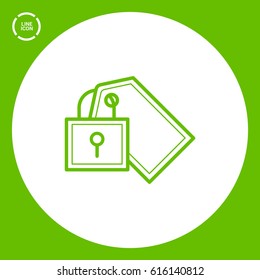 fixed bill isolated minimal icon. bill graph line vector icon for websites and mobile minimalistic flat design. 