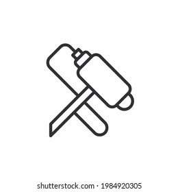 Fixed CCTV, Security Camera Icon Vector Template Illustration Design. Security camera vector icon. The cctv icon. Camera and surveillance, security, observation symbol.