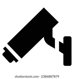 Fixed CCTV, Security Camera Icon Vector Template Illustration Design. CCTV icons. Home security cameras icons. Vector illustration.