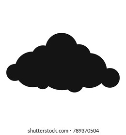 Fixed cloud icon. Simple illustration of fixed cloud vector icon for web