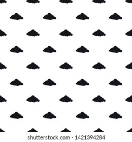 Fixed cloud pattern seamless vector repeat geometric for any web design