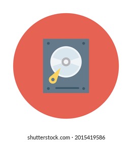 Fixed drive Icon Vector which can be easily modified or edit

